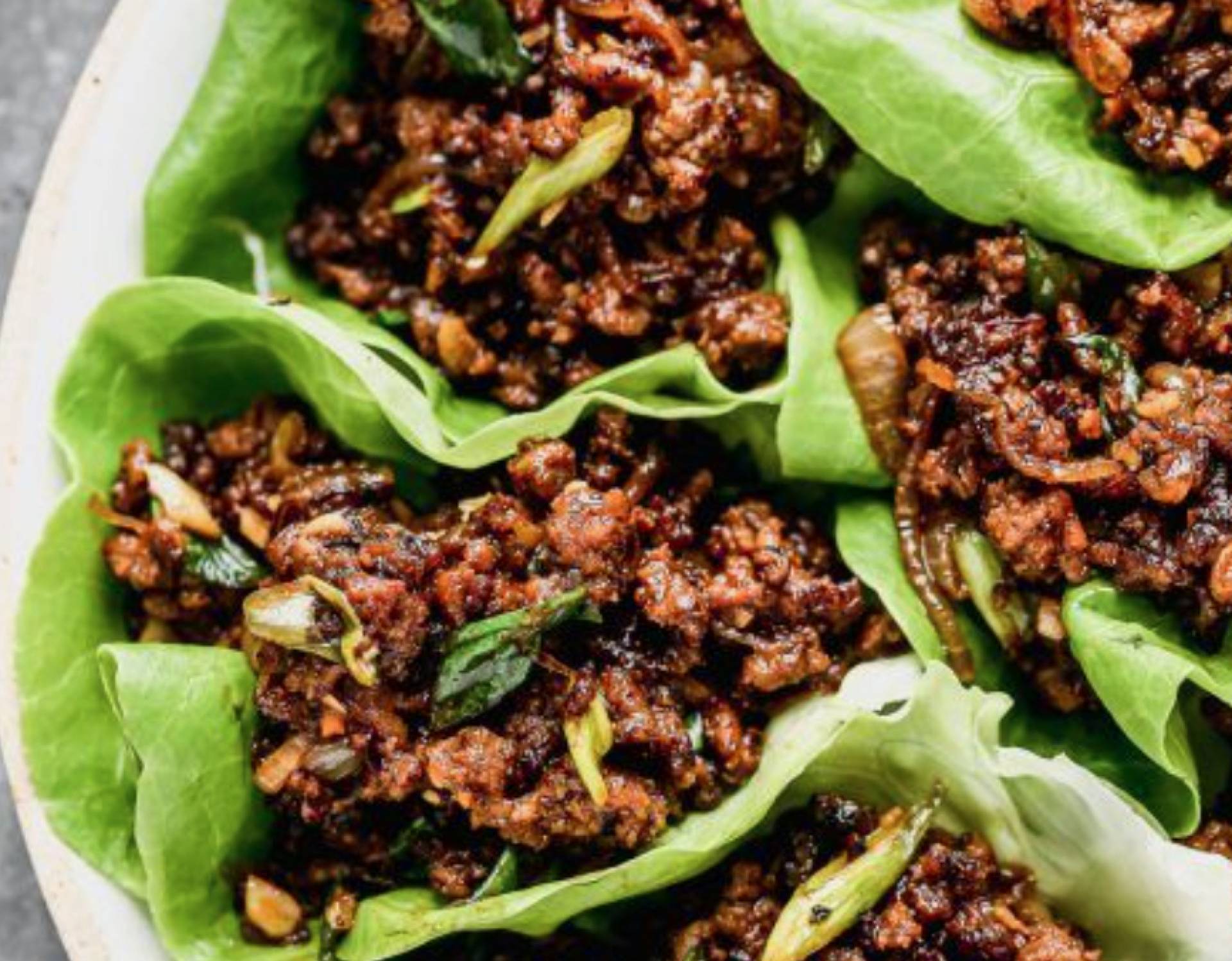 Beef Lettuce Wraps