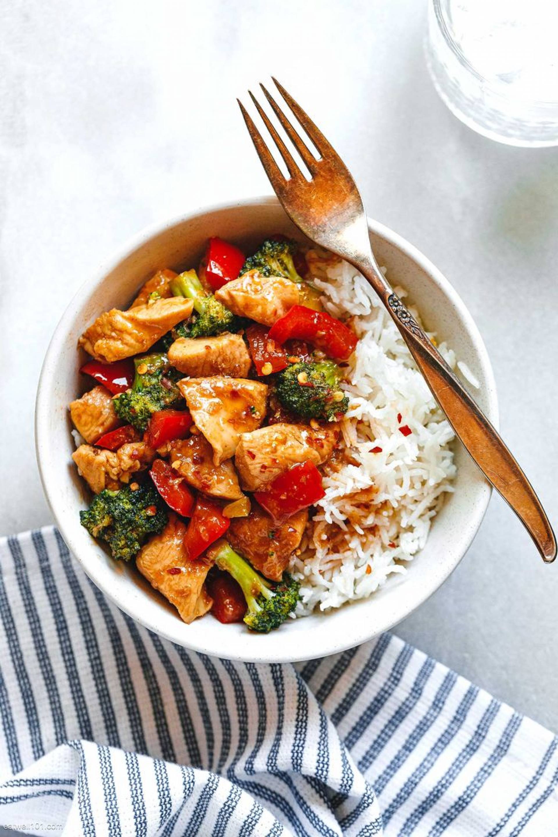 Chicken Stir-Fry Bowl